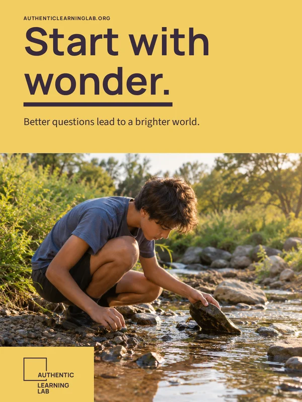 Poster: Start with wonder.