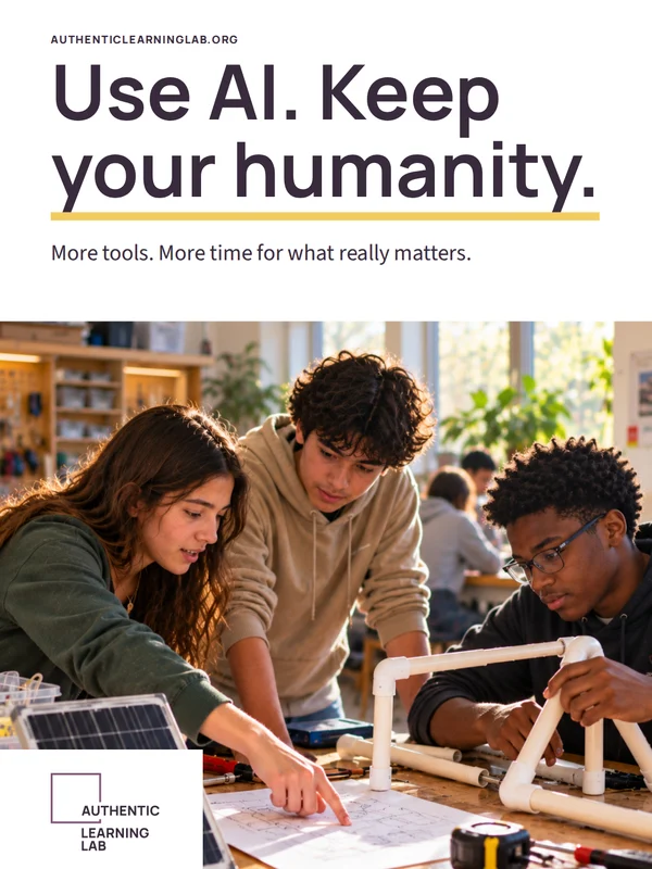 Poster: Use AI. Keep your humanity.