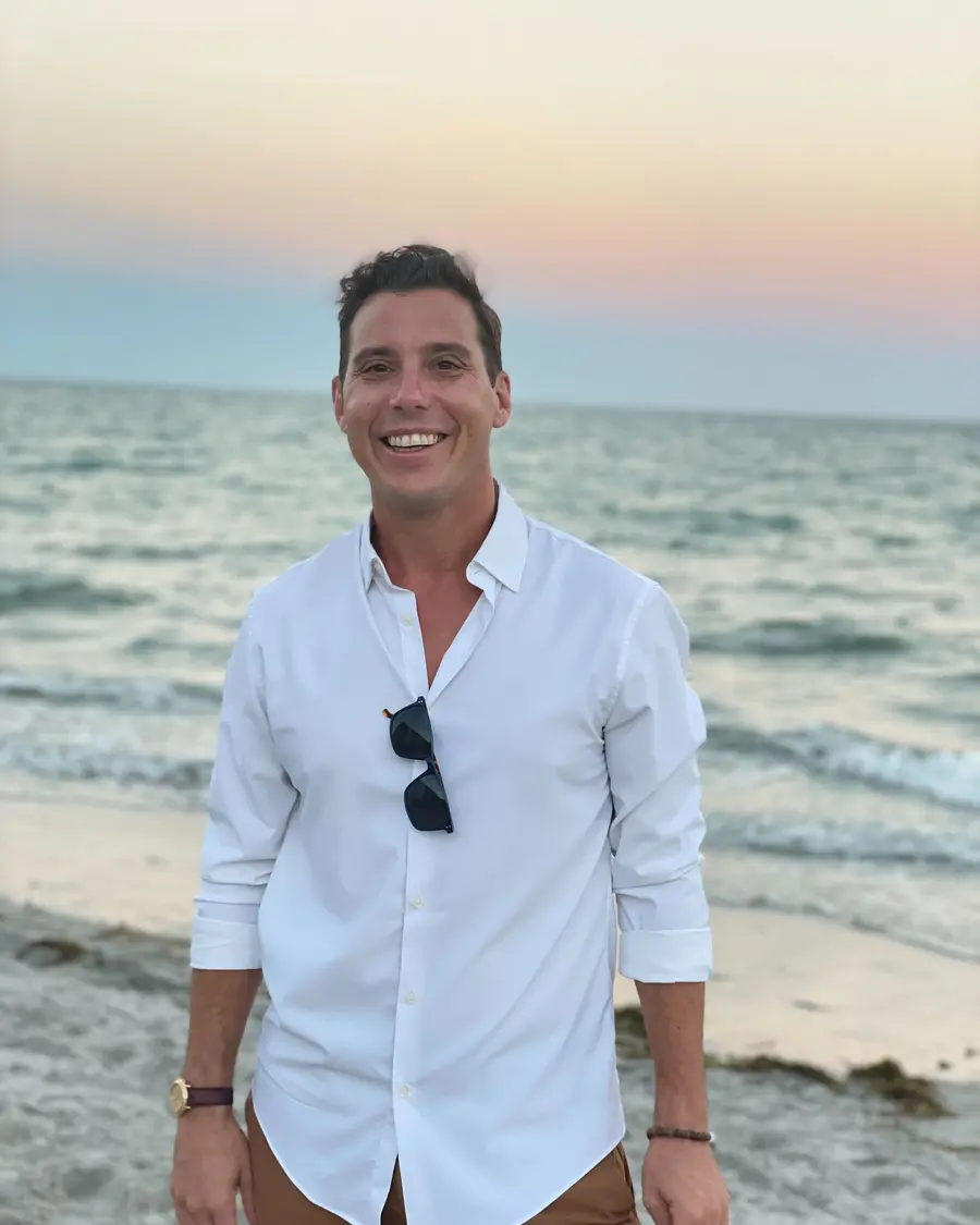 Portrait of Nicholas Martino outdoors